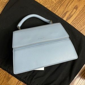 Angela Roi Hamilton Satchel - Blue